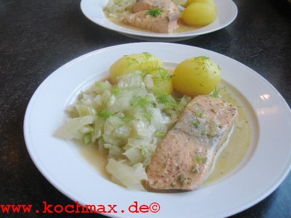 Lachs mit Fenchel