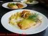 Lachsforelle im Lauchmantel