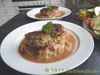Lammbuletten auf Rahmspitzkohl