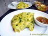 Lauch-Zucchini-Käse-Frittata