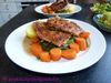Leberkäse in Brezelpanierung