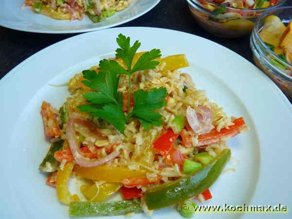 Bulgur mit Kürbis und Sauerkirschen