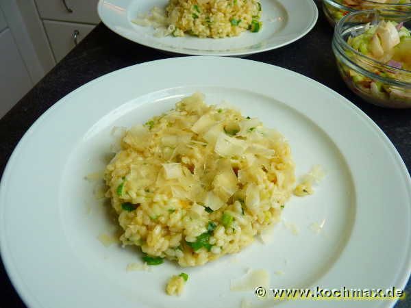 Limetten-Risotto mit Ingwer