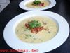 Maissuppe mit Steinpilzen und Coppa