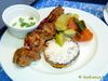 Selleriesuppe mit gebratenem Speck - Zuppa di sedano con lo speck fritto