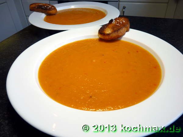 Möhren-Mango-Suppe