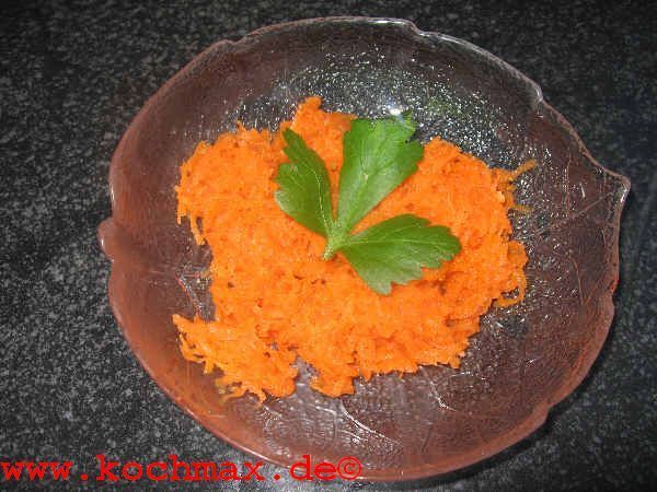 Salade de Carottes Marocaine - Marokkanischer Karotte ...