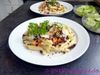 Nudeln mit Gemüse und Brotbröseln