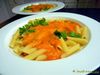Nudeln mit Paprikasauce