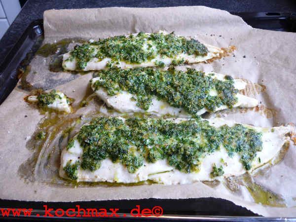 Ofenfisch mit Knuspriger Kräuterkruste