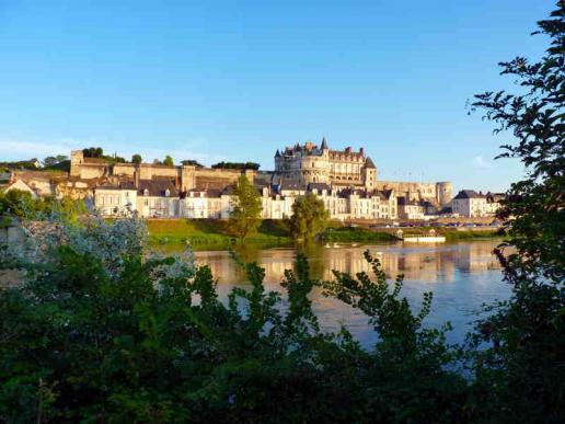 Amboise am Abend