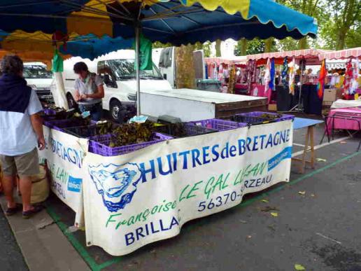 Sonntags ist Markt in Amboise