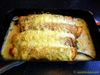Pfannkuchenröllchen mit grünem Spargel