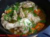 Poularde mit Speck und Fenchelsamen