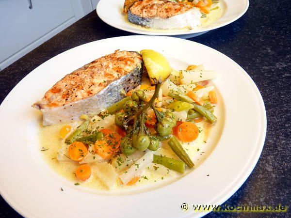 Ragout aus Frühlingsgemüsen