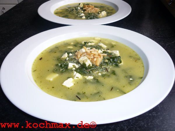 Reis mit Spinat und Feta (Thermomix)