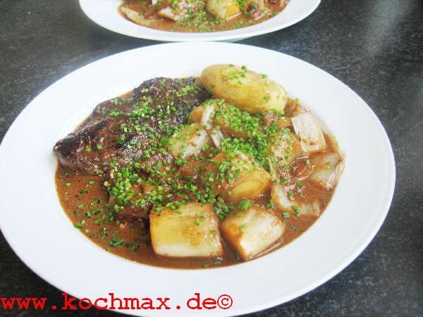 Rinderfilets mit Chicorée