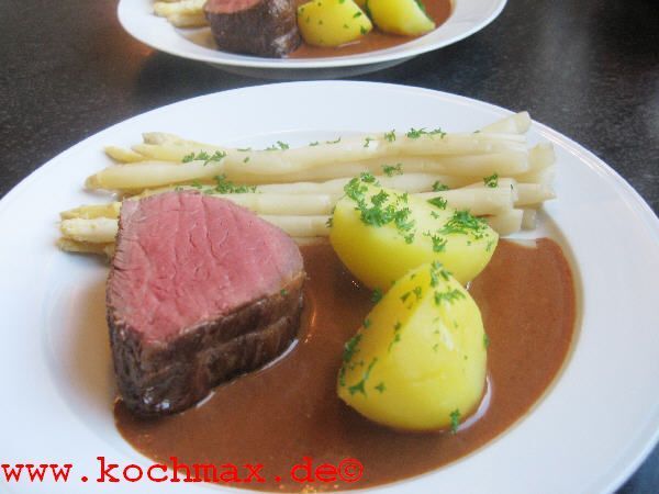 Rinderfilet mit Rotweinsauce