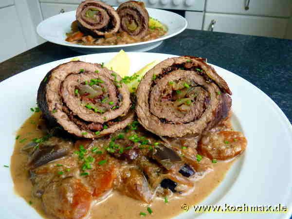 Rinderroulade auf Spanische Art