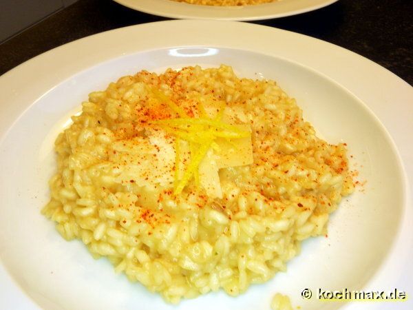 Risotto al Limone - Risotto mit Zitrone