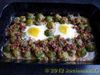 Rosenkohlgratin mit Rosmarin und Walnüssen