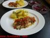 Rotbarschfilets mit Kapern, Sardellen und Tomaten