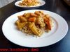 Rotbarschcurry mit Mangos