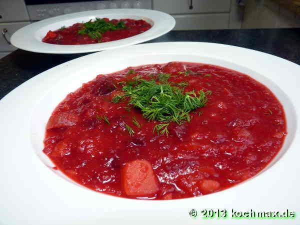 Rote-Bete-Eintopf mit Zitrone und Ingwer