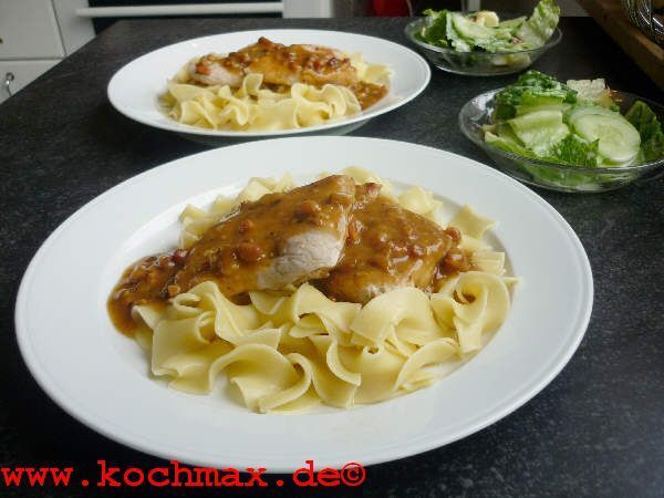 Scaloppine al Marsala - Schweineschnitzel mit Marsala