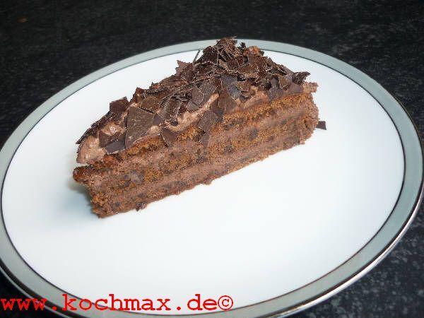 Schokoladenmousse-Torte