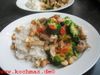 Schweinefleisch mit Brokkoli