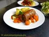Schweineroulade in Rotwein