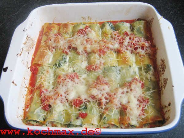 Seelachs-Cannelloni