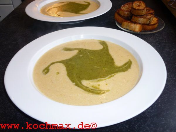 Selleriecreme-Suppe