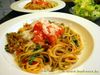 Spaghetti mit Gemüsesauce Spaghetti mit Gemüsesauce