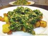 Spinat in Kokos-Curry-Sahne