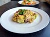 Spitzkohl-Pfanne mit Speck & Käse
