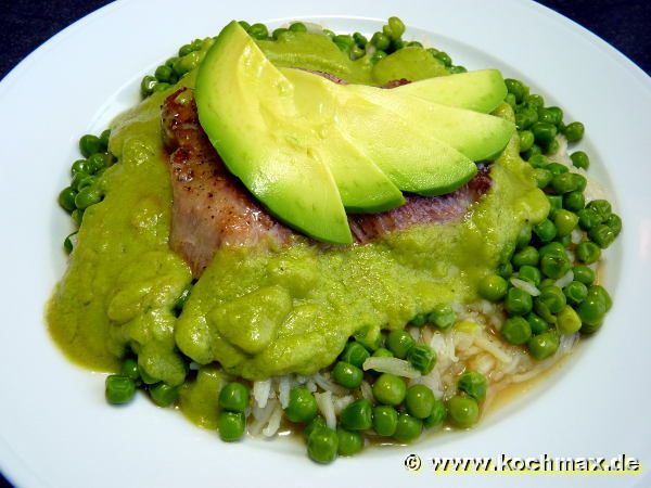 Schweinesteaks mit Avocadosauce