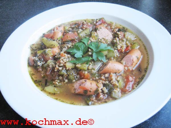Tabouleh-Suppe
