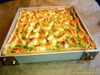 Tarte mit Ricotta und Grünkohl - Tourte à la ricotta et au chou kale