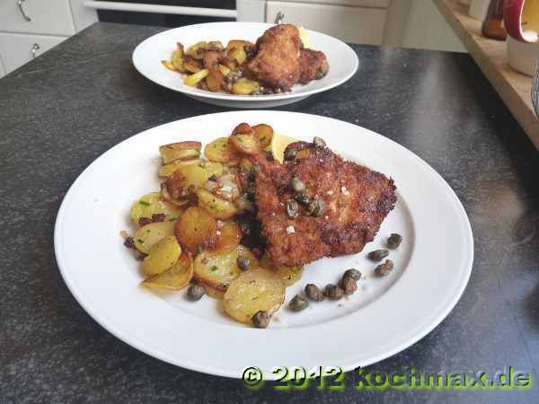 Wiener Schnitzel mit Bratkartoffeln