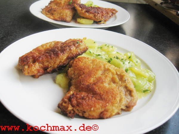 Wiener Schnitzel mit Kartoffel-Gurken-Salat