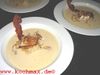 Wirsingschaumsuppe mit gebratenem Zander und Limonenz ...