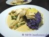 Zander mit Schwarzwurzeln