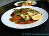 Zander mit Zucchini-Karotten