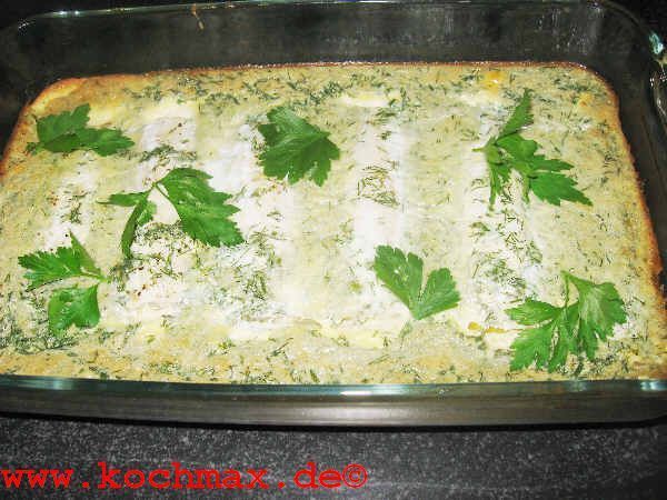 Zanderfilet Überbacken