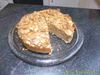 Zimtapfelkuchen mit saurer Sahne