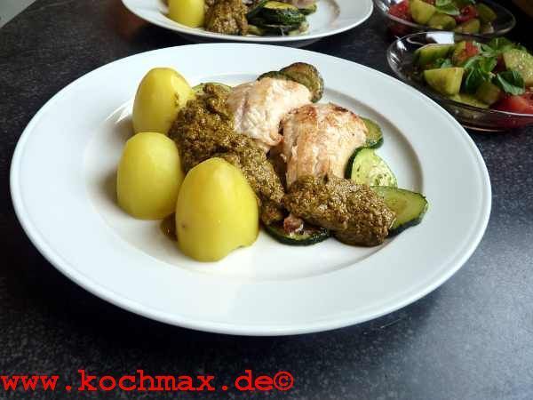 Zucchini mit Chermoula