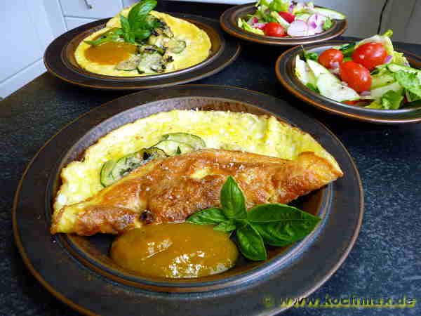 Zucchiniomelette